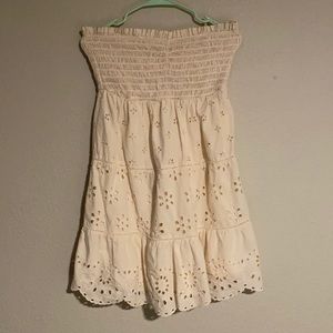 American eagle strapless dress